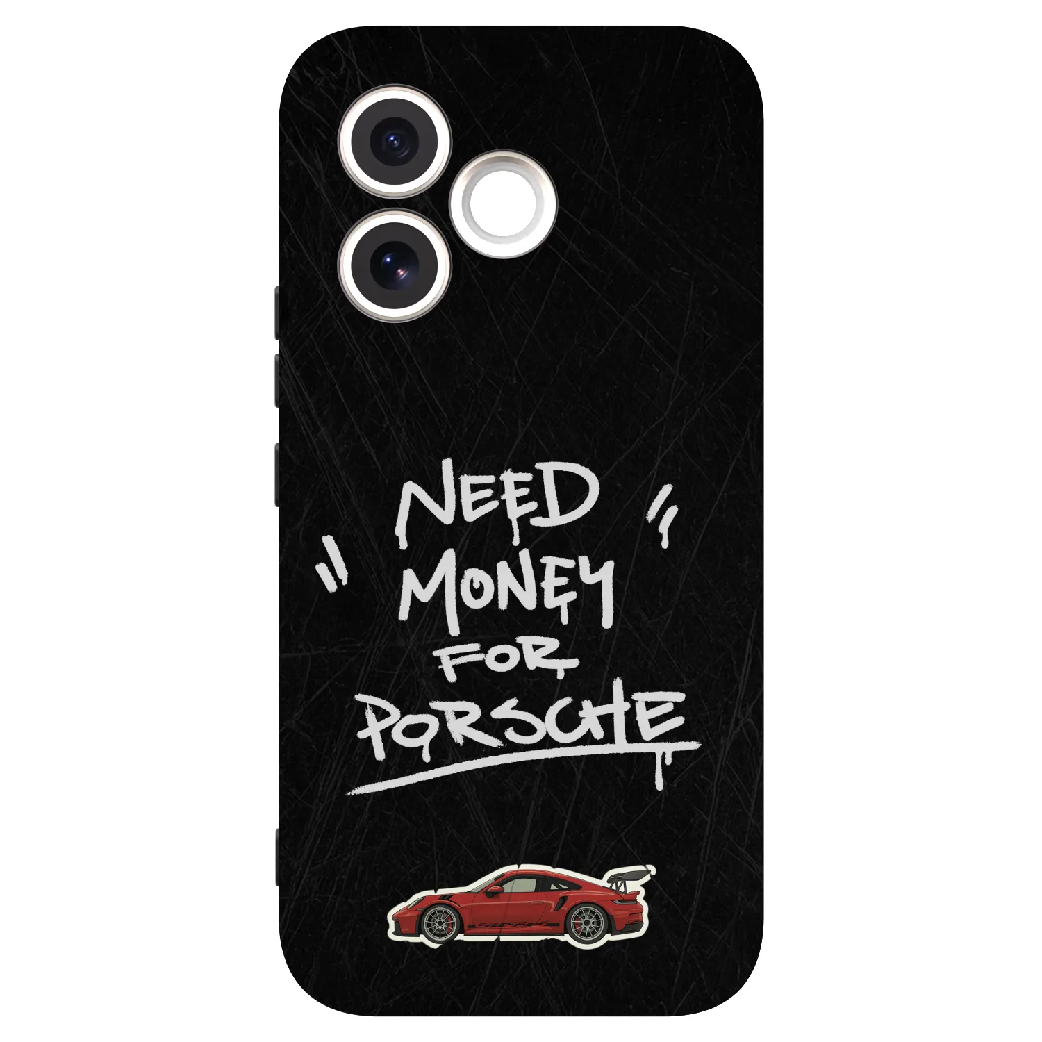 Picasee Μαύρη θήκη σιλικόνης για Honor 600 Lite - Dark Racer