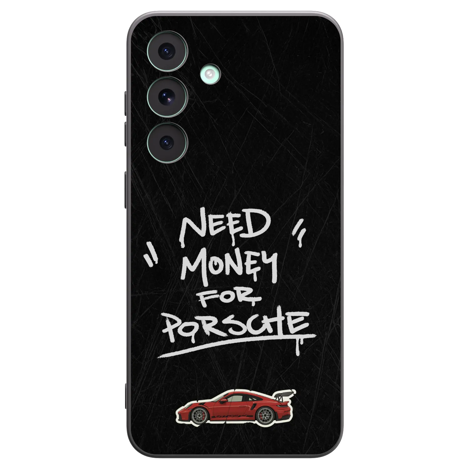 Picasee Μαύρη θήκη σιλικόνης για Samsung Galaxy S26 FE - Dark Racer