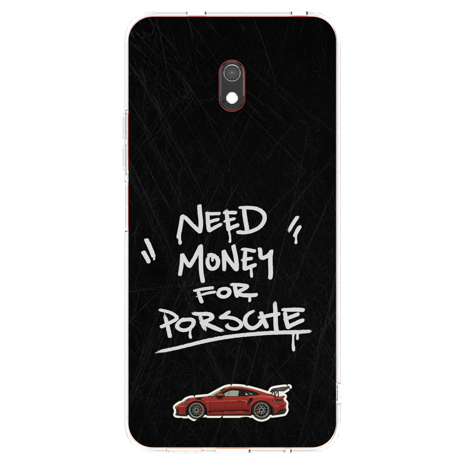 Picasee διαφανής θήκη σιλικόνης Xiaomi Redmi 8A - Dark Racer