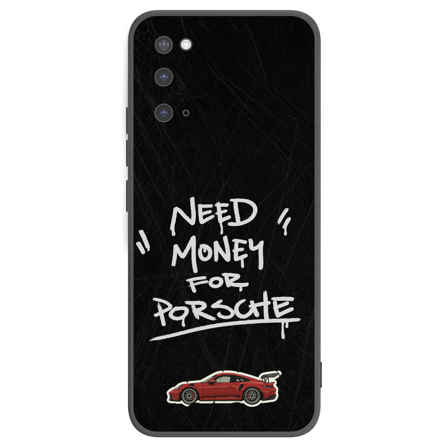 Picasee Μαύρη θήκη σιλικόνης για Samsung Galaxy S20 G980F - Dark Racer