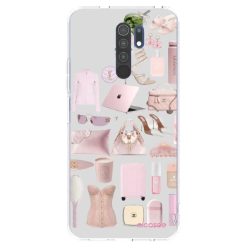 Picasee διαφανής θήκη σιλικόνης Xiaomi Redmi 9 - Glam Babe