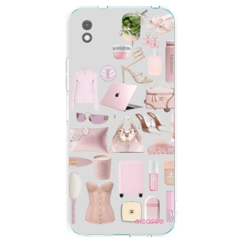 Picasee Μαύρη θήκη σιλικόνης για Xiaomi Redmi 9A - Glam Babe