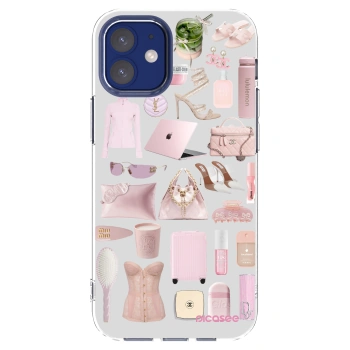 Picasee διαφανής θήκη σιλικόνης Apple iPhone 12 mini - Glam Babe