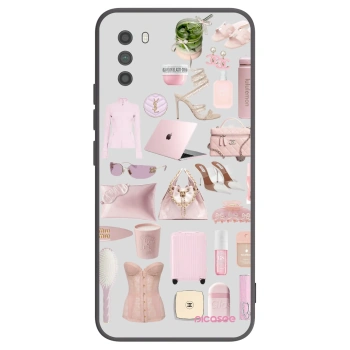 Picasee Μαύρη θήκη σιλικόνης για Xiaomi Poco M3 - Glam Babe