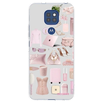 Picasee διαφανής θήκη σιλικόνης Motorola Moto G9 Play - Glam Babe