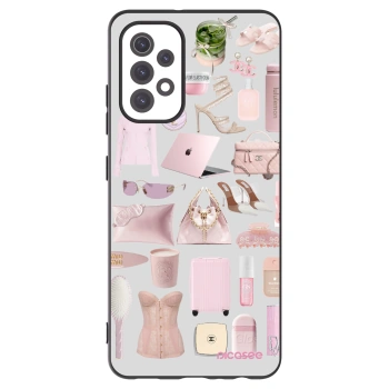 Picasee Μαύρη θήκη σιλικόνης για Samsung Galaxy A32 5G A326B - Glam Babe