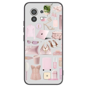 Picasee Μαύρη θήκη σιλικόνης για Xiaomi Mi 11 - Glam Babe