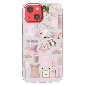 Picasee διαφανής θήκη σιλικόνης Apple iPhone 13 mini - Glam Babe