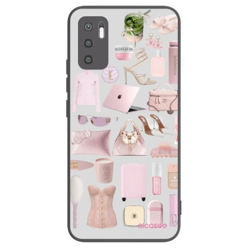 Picasee Μαύρη θήκη σιλικόνης για Xiaomi Redmi Note 10 5G - Glam Babe