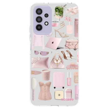 Picasee διαφανής θήκη σιλικόνης Samsung Galaxy A32 4G SM-A325F - Glam Babe