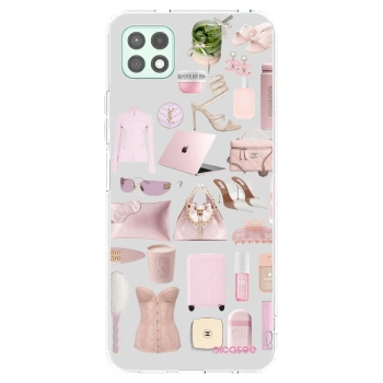 Picasee διαφανής θήκη σιλικόνης Samsung Galaxy A22 A226B 5G - Glam Babe