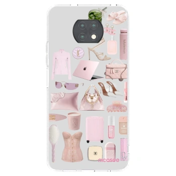 Picasee διαφανής θήκη σιλικόνης Xiaomi Redmi Note 9T - Glam Babe