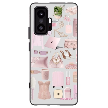 Picasee Μαύρη θήκη σιλικόνης για Xiaomi 11T - Glam Babe
