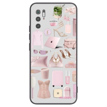 Picasee Μαύρη θήκη σιλικόνης για Xiaomi Poco M3 Pro 5G - Glam Babe