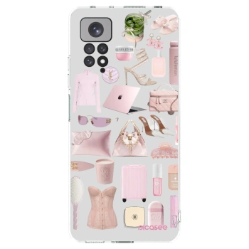 Picasee διαφανής θήκη σιλικόνης Xiaomi Redmi Note 11S 4G - Glam Babe