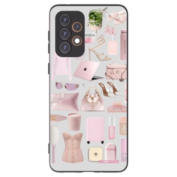 Picasee Μαύρη θήκη σιλικόνης για Samsung Galaxy A33 5G A336 - Glam Babe