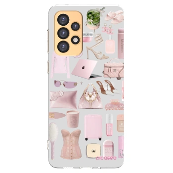 Picasee διαφανής θήκη σιλικόνης Samsung Galaxy A33 5G A336 - Glam Babe