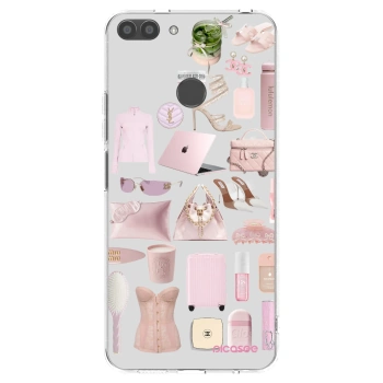 Picasee διαφανής θήκη σιλικόνης Huawei P Smart - Glam Babe