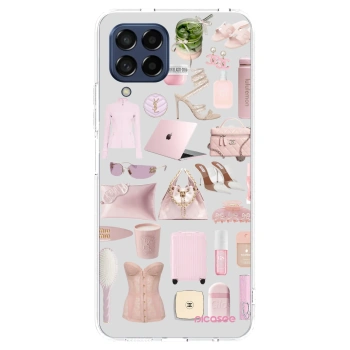 Picasee διαφανής θήκη σιλικόνης Samsung Galaxy M53 5G - Glam Babe