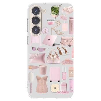 Picasee διαφανής θήκη σιλικόνης Samsung Galaxy S23+ 5G - Glam Babe