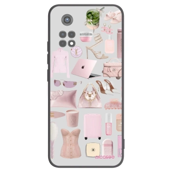 Picasee Μαύρη θήκη σιλικόνης για Xiaomi Redmi Note 11S 5G - Glam Babe