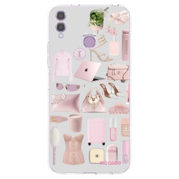 Picasee διαφανής θήκη σιλικόνης Honor 8X - Glam Babe