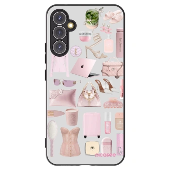 Picasee Μαύρη θήκη σιλικόνης για Samsung Galaxy A34 5G A346B - Glam Babe