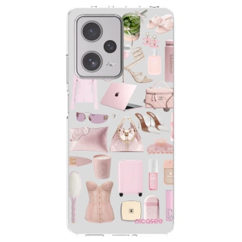 Picasee διαφανής θήκη σιλικόνης Xiaomi Redmi Note 12 Pro+ 5G - Glam Babe
