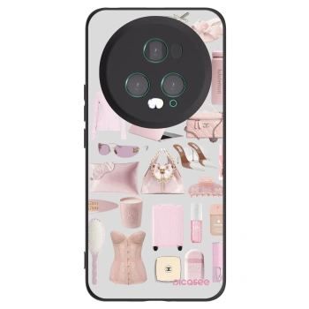 Picasee Μαύρη θήκη σιλικόνης για Honor Magic5 Pro - Glam Babe