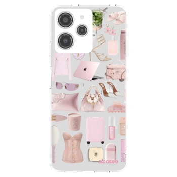 Picasee διαφανής θήκη σιλικόνης Xiaomi Redmi 12 4G - Glam Babe