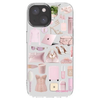 Picasee διαφανής θήκη σιλικόνης Apple iPhone 15 - Glam Babe