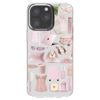 Picasee διαφανής θήκη σιλικόνης Apple iPhone 15 Pro Max - Glam Babe