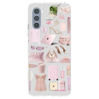 Picasee διαφανής θήκη σιλικόνης Motorola Moto G62 - Glam Babe