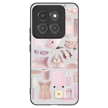 Picasee Μαύρη θήκη σιλικόνης για Xiaomi 14 Pro - Glam Babe