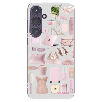Picasee διαφανής θήκη σιλικόνης Samsung Galaxy S24+ S926B 5G - Glam Babe