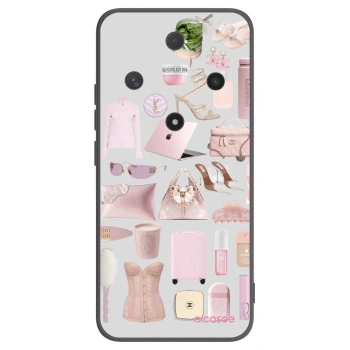 Picasee Μαύρη θήκη σιλικόνης για Honor Magic6 Lite 5G - Glam Babe