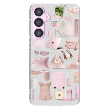 Picasee διαφανής θήκη σιλικόνης Samsung Galaxy A55 5G A556B - Glam Babe