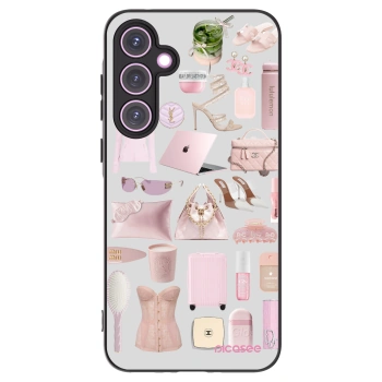 Picasee Μαύρη θήκη σιλικόνης για Samsung Galaxy A35 5G A356B - Glam Babe