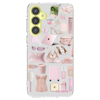 Picasee διαφανής θήκη σιλικόνης Samsung Galaxy A35 5G A356B - Glam Babe