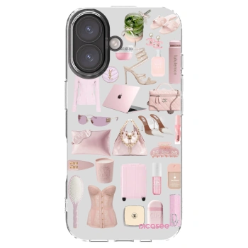 Picasee διαφανής θήκη σιλικόνης Apple iPhone 16 - Glam Babe