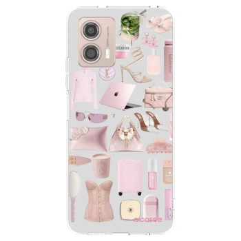 Picasee διαφανής θήκη σιλικόνης Motorola Moto G53 5G - Glam Babe