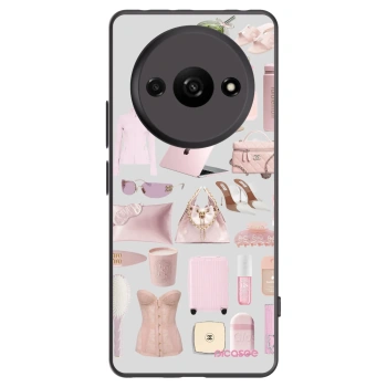 Picasee Μαύρη θήκη σιλικόνης για Xiaomi Redmi A3 - Glam Babe