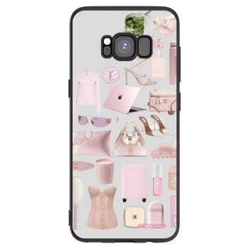 Picasee Μαύρη θήκη σιλικόνης για Samsung Galaxy S8 G950F - Glam Babe