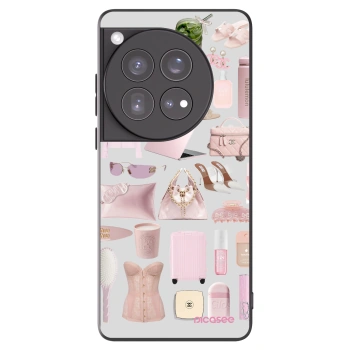 Picasee Μαύρη θήκη σιλικόνης για OnePlus 12 5G - Glam Babe