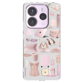 Picasee διαφανής θήκη σιλικόνης Xiaomi Redmi Note 14 5G - Glam Babe