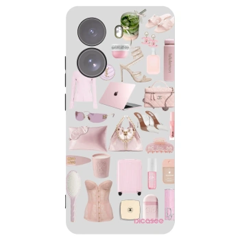 Picasee Μαύρη θήκη σιλικόνης για Xiaomi Poco X7 - Glam Babe