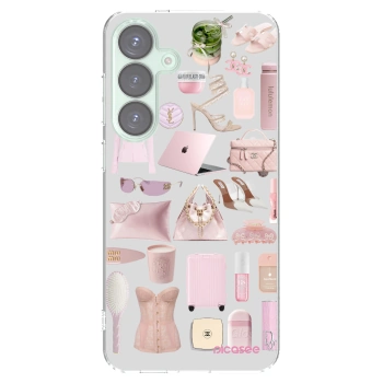Picasee διαφανής θήκη σιλικόνης Samsung Galaxy S25+ 5G - Glam Babe