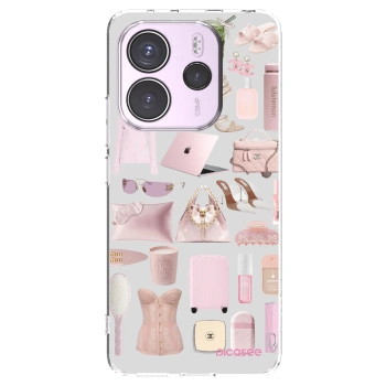 Picasee διαφανής θήκη σιλικόνης Xiaomi Redmi Note 14 4G - Glam Babe