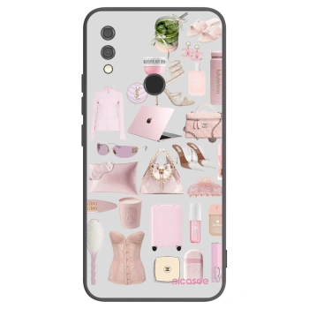 Picasee Μαύρη θήκη σιλικόνης για Xiaomi Redmi Note 7 - Glam Babe