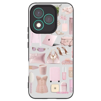 Picasee Μαύρη θήκη σιλικόνης για Honor 400 Lite 5G - Glam Babe